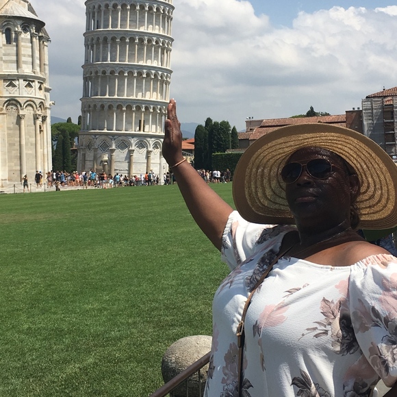 City Chic Tops - Floral Off the Shoulder Top